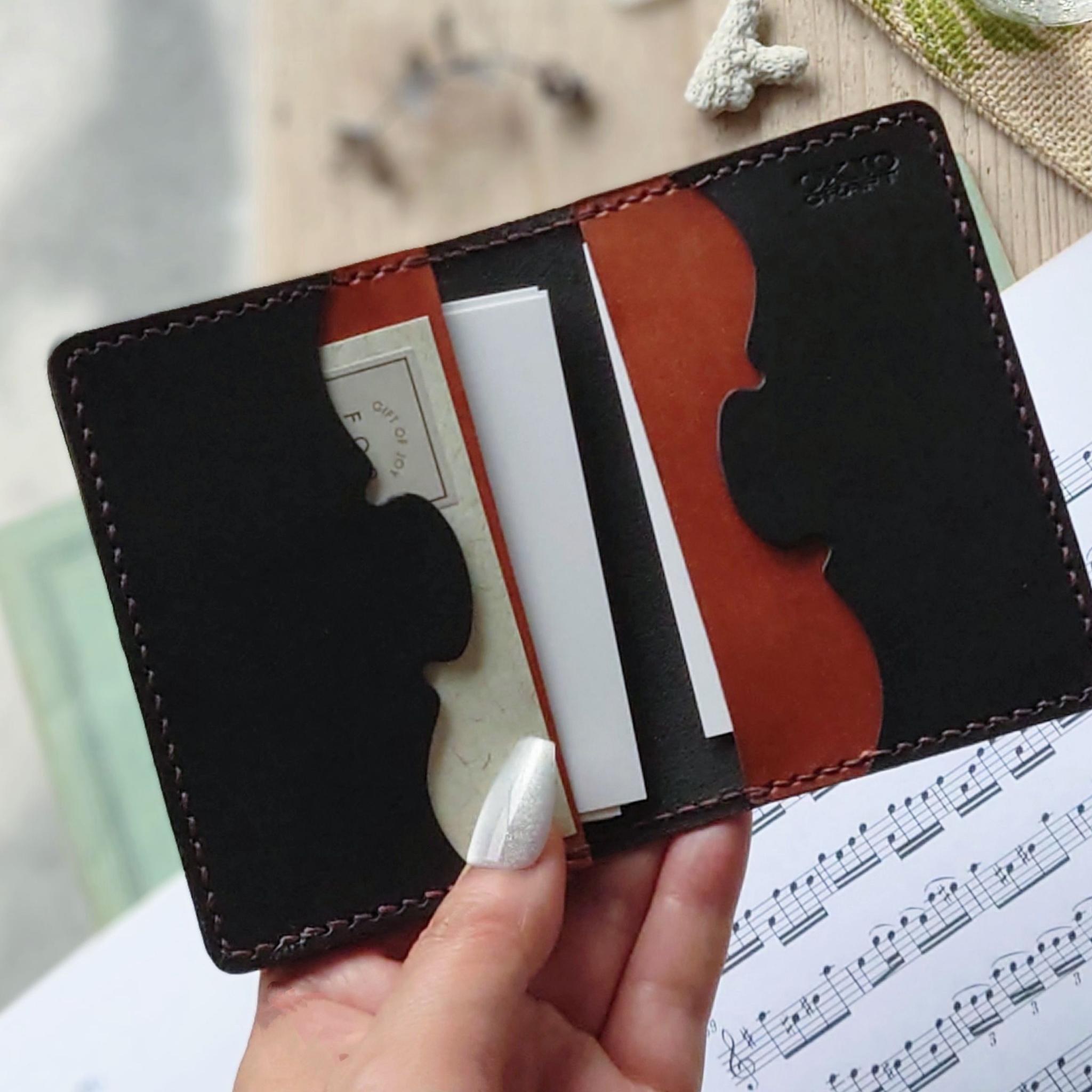 《限定》春の福袋【純銀糸弦のバイオリンスマホポシェット＆バイオリン名刺ケース】2点セット※袋ラッピング無料 | 14枚目